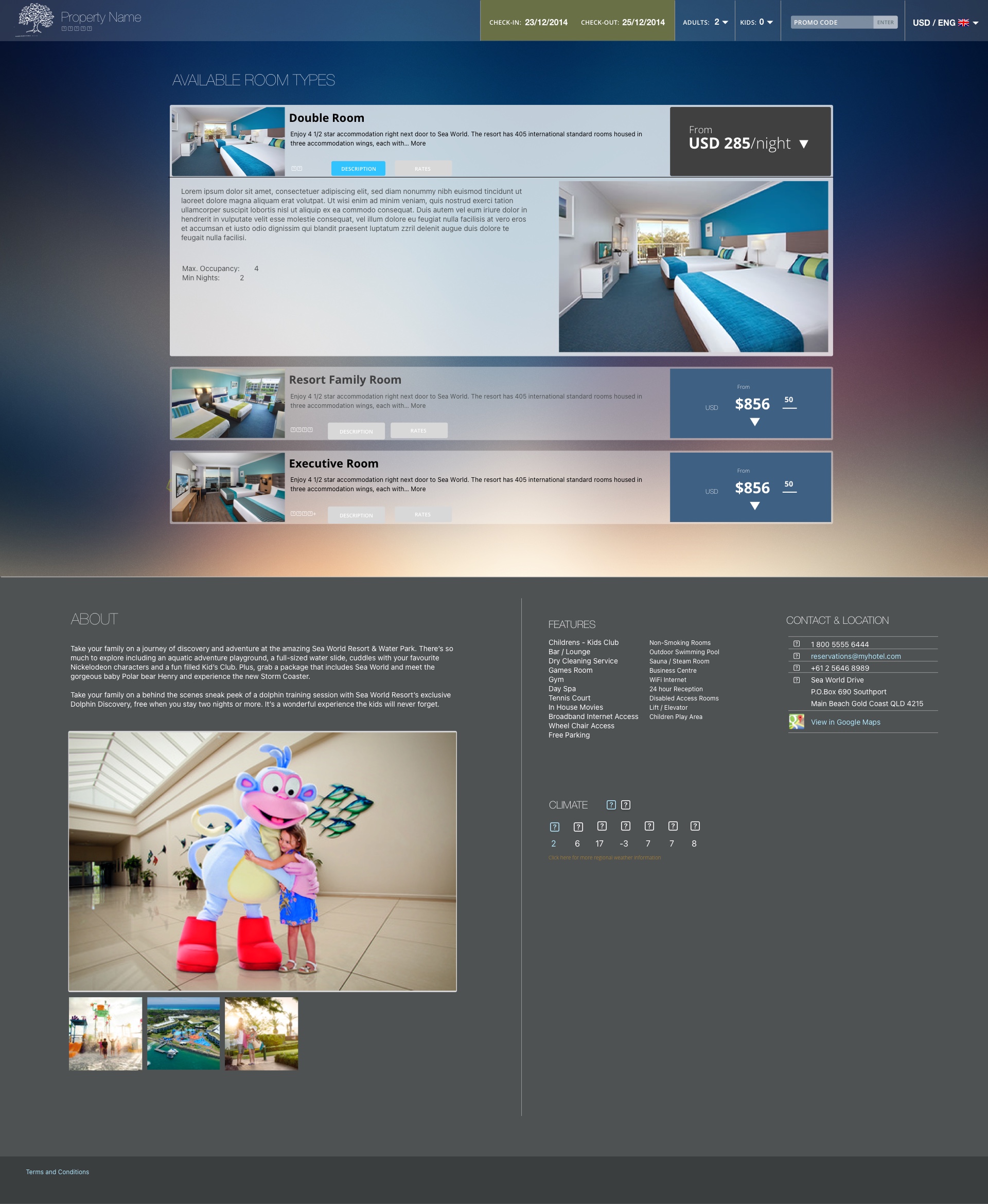 Hotel Booking Engine – Themes