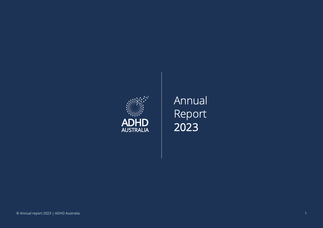 ADHD Australia Annual Report