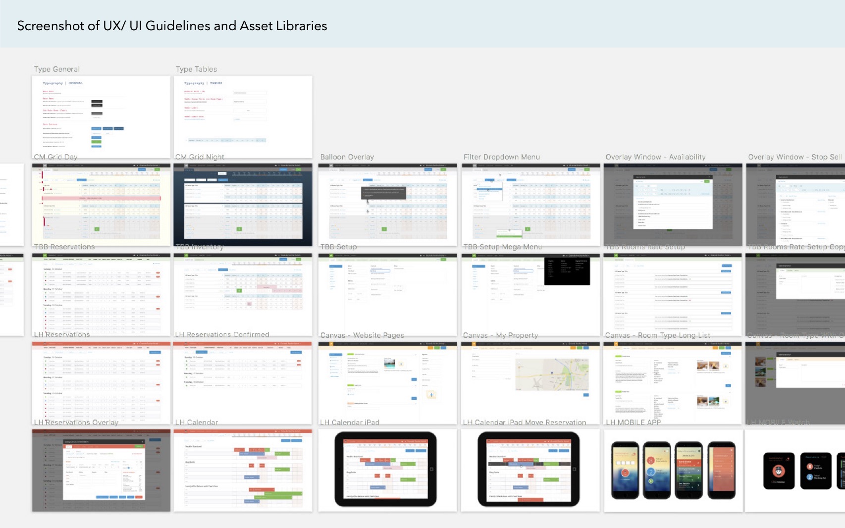 End to end interface design audit