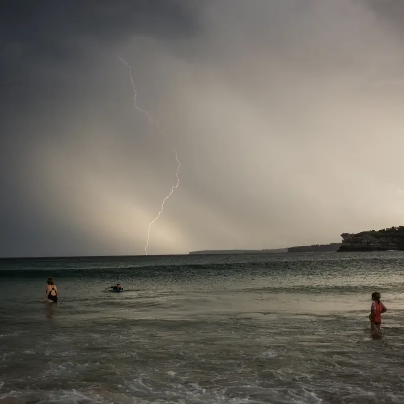 Storm at Bondi Beach