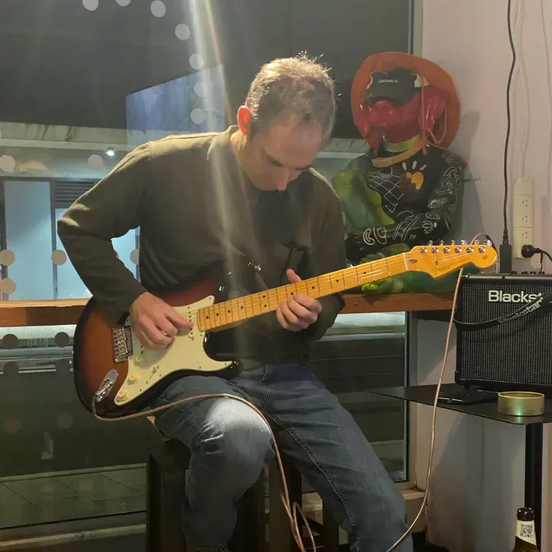 Guitar playing